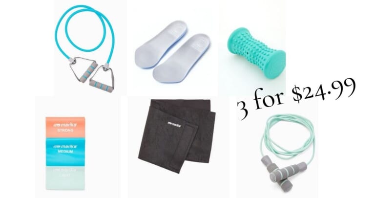 Marika Sale | 3 Fitness Accessories for $24.99 Shipped