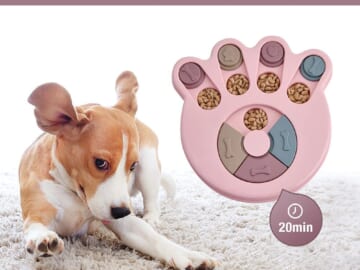 Dog Puzzle Toy for Puppy Treat Training $10 After Code (Reg. $19.99)