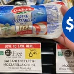 Galbani Cheese Deal = 16 oz. Mozzarella for $1.24