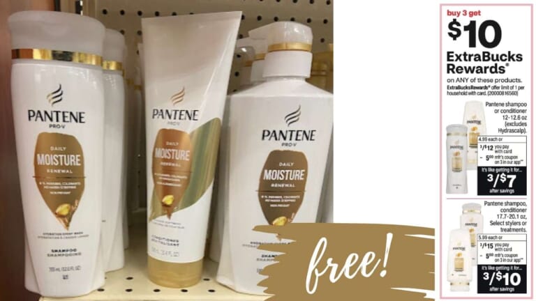 FREE & Money Maker Pantene at CVS