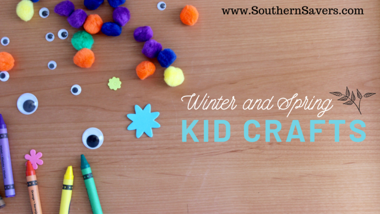 Winter and Spring Kid Crafts