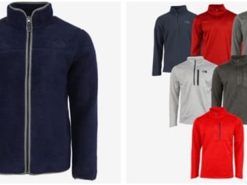 The North Face 1/4 Zip Jacket for $34.99