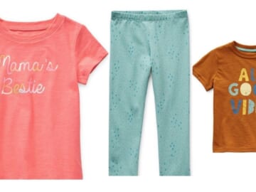 Okie Dokie Kids Tops & Leggings for $4.99