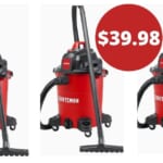 Craftsman 8-Gallon Wet/Dry Shop Vacuum for $39.98