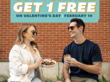 Qdoba: Buy One, Get One Free Entrees on Valentine’s Day!