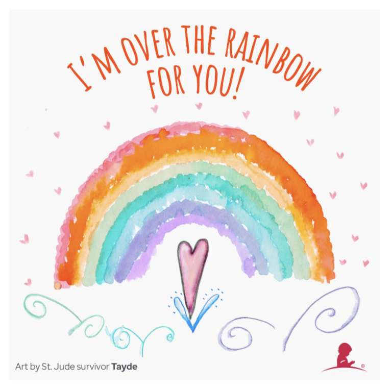 Send a free virtual Valentine’s Day card to St. Jude kids!