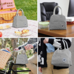 Gray Insulated Waterproof and Reusable Lunch Bag $6.89 (Reg. $18.99) – FAB Ratings!