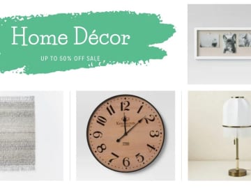 Target | Up To 50% Off Home Décor Sale