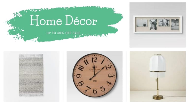 Target | Up To 50% Off Home Décor Sale