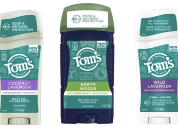 Tom’s of Maine Deodorant for just $1.40 at Target!