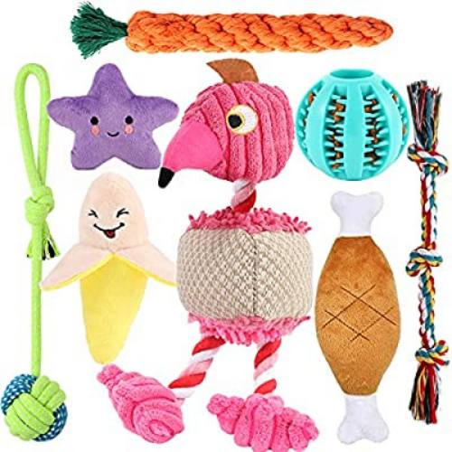 8 Pack of Puppy Toys $10.80 After Code (Reg. $26.99) + Free Shipping – FAB Ratings! | $1.35/Toy