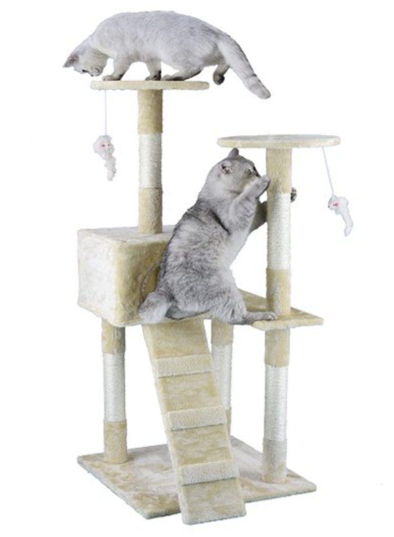 Up to 55% Cat Condos, Trees, and Castles!