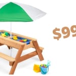 3-in-1 Sand & Water Picnic Table with Umbrella for $99.99 Shipped