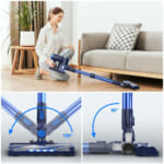 Today Only! 4 in 1 Cordless Stick Vacuum with LED Touch Display $95.18 Shipped Free (Reg. $175)