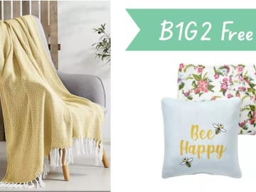 Belk | Buy 1 Get 2 Free Pillows & Throws