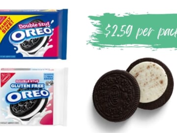 Target | Oreo Cookie Packs $2.59 Each With Stacking Coupons