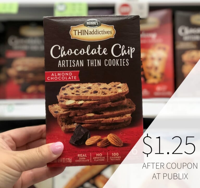 Nonni’s Biscotti Or THINaddictives Just $1.35 At Publix