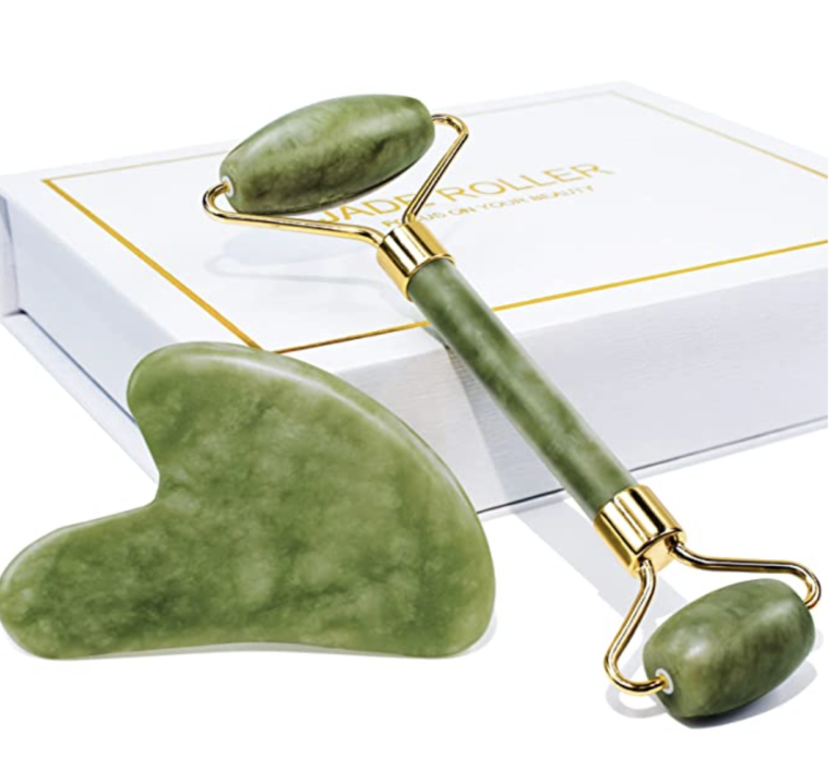 *HOT* Jade Roller & Gua Sha Facial Beauty Tool Set for just $2.49 shipped!!!