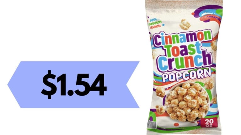 $1.54 Cinnamon Toast Crunch Popcorn at Publix