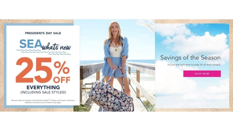 Vera Bradley | 25% Off Everything + Free Shipping