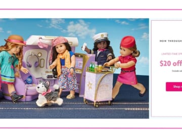 American Girl | Save $20 Off $100 Purchase