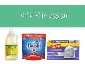 Amazon Deal | Save $10 When You Buy 3 Cleaning Products