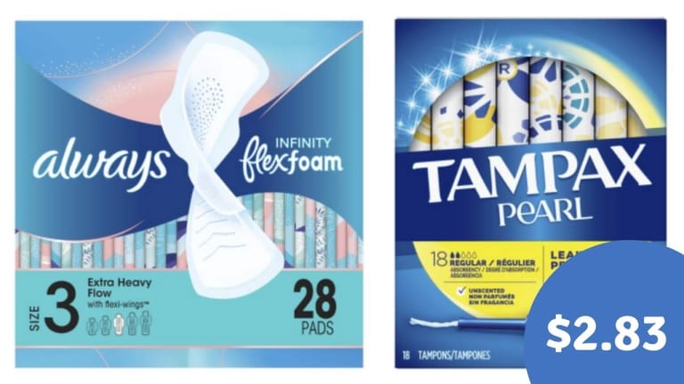 $2.83 Always & Tampax at Walgreens