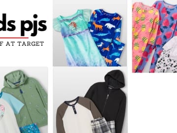 20% off Kids Pajamas at Target | Deals Start at $8