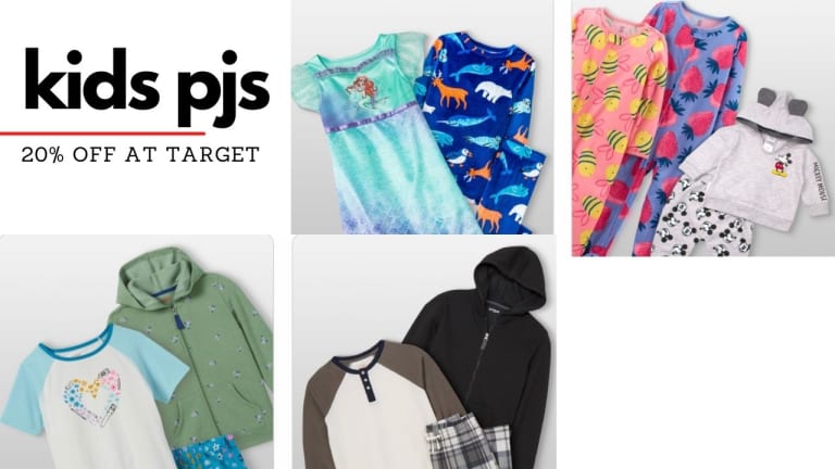 20% off Kids Pajamas at Target | Deals Start at $8