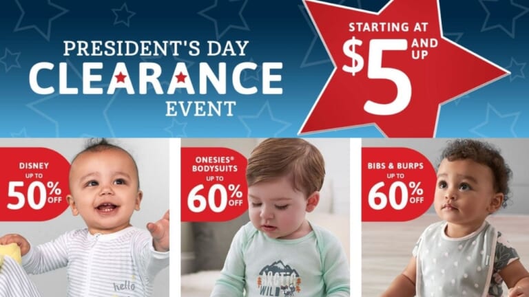 Gerber Childrenswear| Save 60% Sitewide + $5 Doorbusters