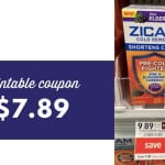 New Zicam Cold Remedy Printable | $7.89 at Publix & Harris Teeter