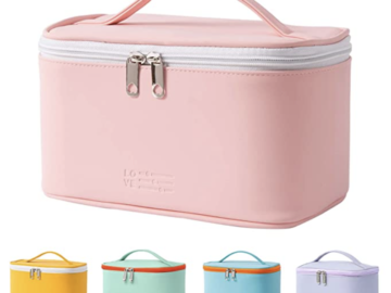 Travel Makeup Bags for $6.49 with free Prime shipping!