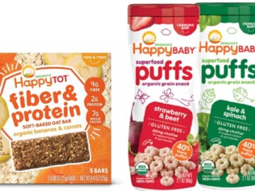 Happy Baby & Tot Printable Coupon | Get Snacks as Low as FREE