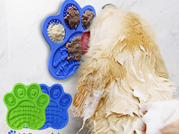 Set of 2 Lick Pad for Dogs $6.49 After Code (Reg. $15.99) – FAB Ratings! 1.4K+ 4.7/5 Stars! | $3.25 each