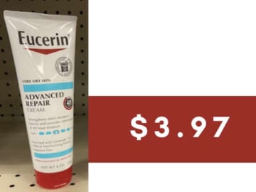 Save $3 on Eucerin Advanced Repair Cream