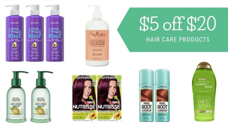 Amazon | $5 off $20 Haircare Purchase