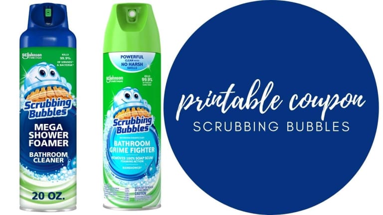 Scrubbing Bubbles Coupon | Save on Shower & Bathroom Cleaner