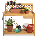 Wooden Garden Potting Bench Workstation for just $104.99 shipped!