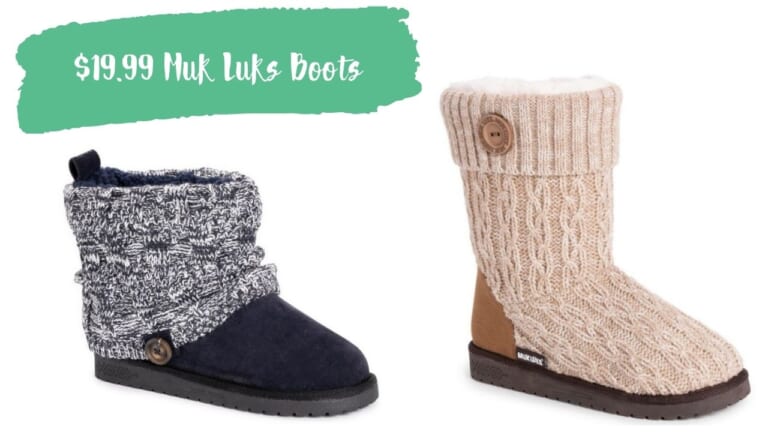 Target | $19.99 Essentials by Muk Luks Boots