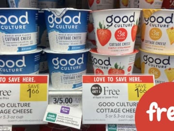 Get 2 FREE Good Culture Cottage Cheese Singles at Publix