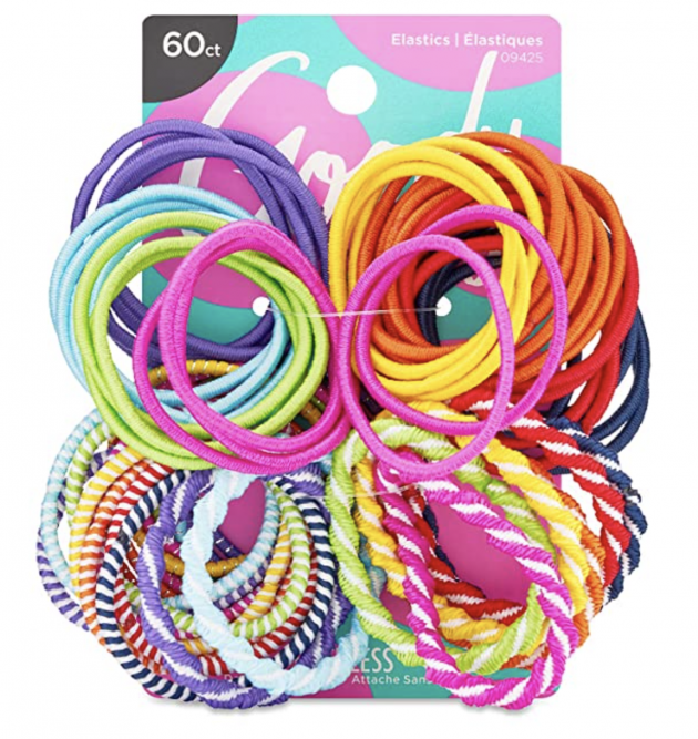 Goody Ouchless Elastic Multi-Colored Hair Ties, 60-Count for just $2.79 shipped!