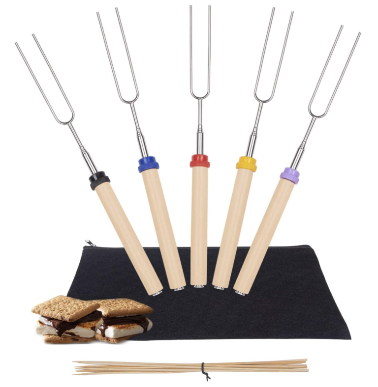 Set of 5 Marshmallow Roasting Skewers for just $5.99!