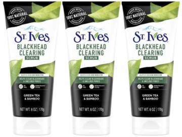 St. Ives Blackhead Clearing Face Scrub for just $2.13 each, shipped!