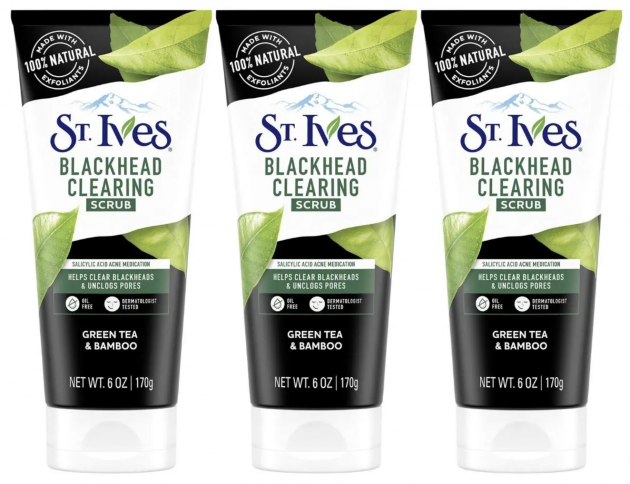 St. Ives Blackhead Clearing Face Scrub for just $2.13 each, shipped!