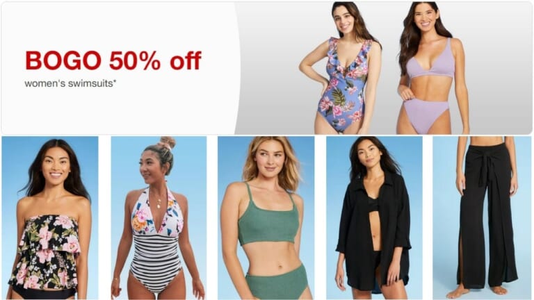 Target | B1G1 50% Off Women’s Swimwear