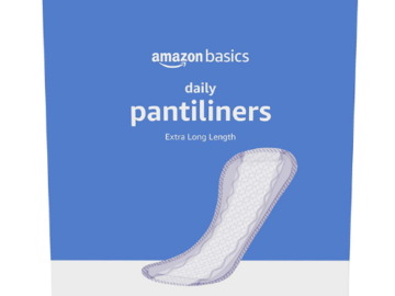 68-Count Amazon Basics Daily Pantiliner Extra Long Length as low as $2.09 Shipped Free (Reg. $4.63) – FAB Ratings! | 3¢ each!