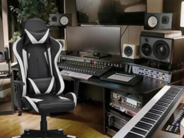 Get Comfortable and Get Your Gaming on with this FAB Gaming Chair, Just $105.00 + Free Shipping!