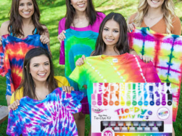 Tulip One-Step Tie-Dye Kit 15-Color Party Kit $10.29 (Reg. $20) – 13K+ FAB Ratings!