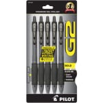 5-Pack Pilot G2 Premium Refillable & Retractable Rolling Ball Gel Pens $4.22 (Reg. $11.35) – 31K+ FAB Ratings! $0.84 each!