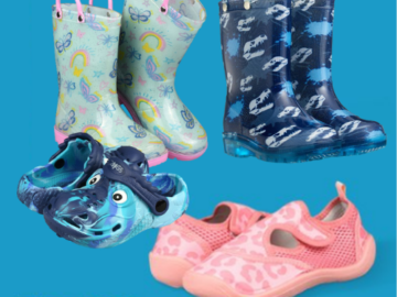 Kids Rain Boots & Water Shoes from $5.99 (Reg. $19.99+) | Lots of Fun Options!